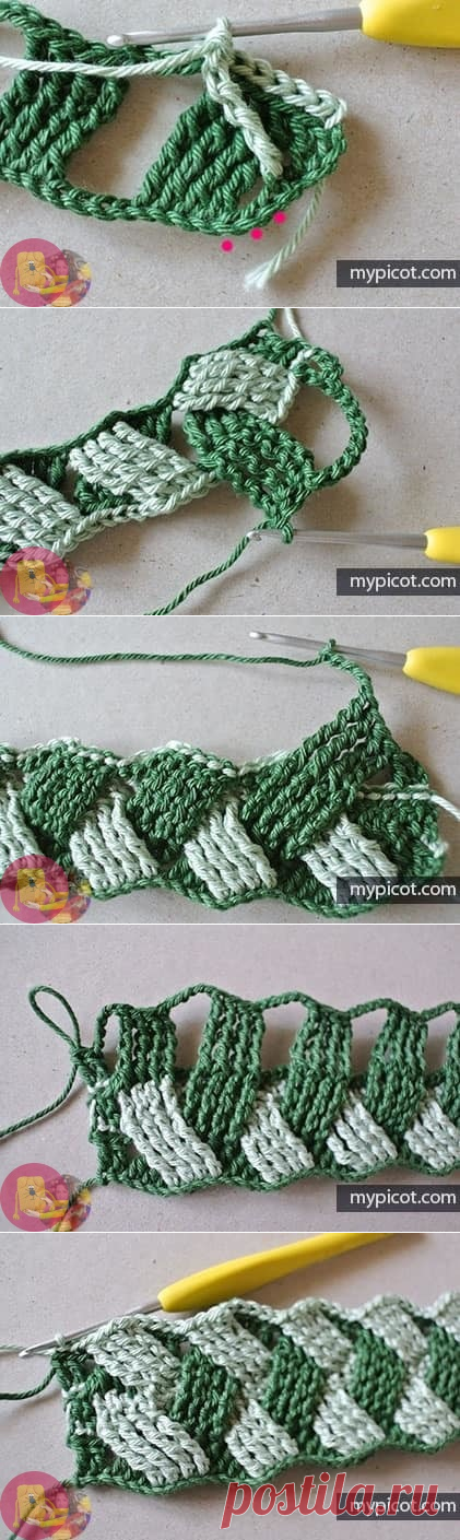 Пэчворк крючком — Сделай сам, идеи для творчества - DIY Ideas