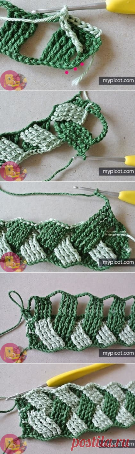 Пэчворк крючком — Сделай сам, идеи для творчества - DIY Ideas