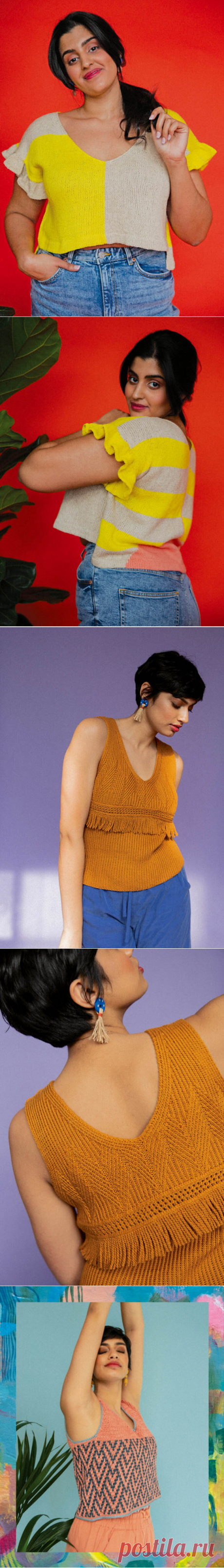 Модели вязаной одежды на лето 2020 в английском журнале PomPom | Ксения Kukanchik | Яндекс Дзен.Идеи.