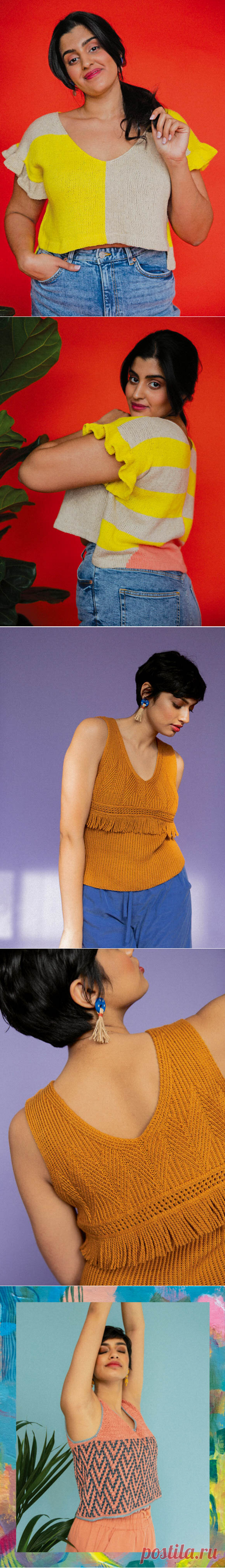 Модели вязаной одежды на лето 2020 в английском журнале PomPom | Ксения Kukanchik | Яндекс Дзен.Идеи.