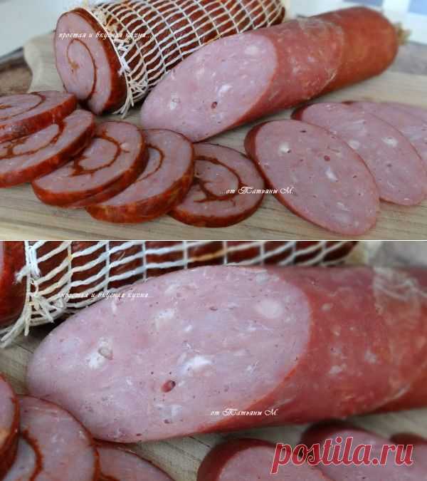 Колбаса и рулет мясной домашние | Кулинарный блог Татьяны М.
