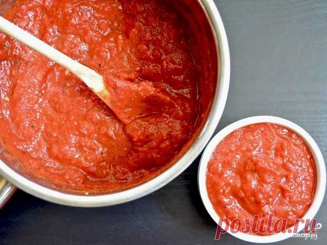 Соус для пиццы - пошаговый кулинарный рецепт на Повар.ру