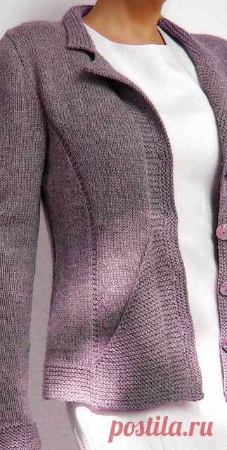 Ravelry: Triangle Jacket pattern by Jutta von Hinterm Stein