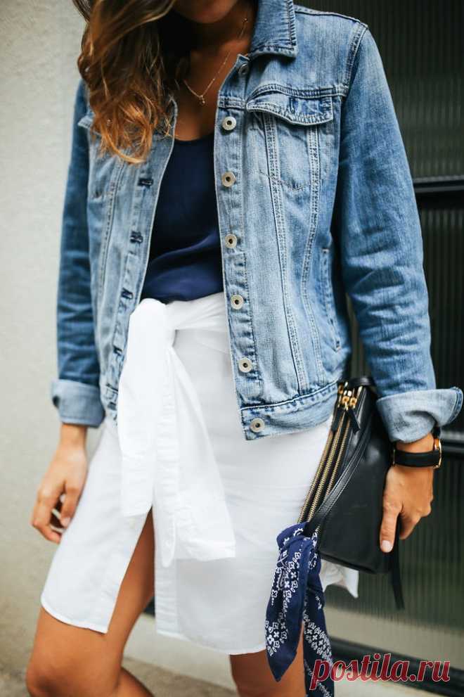 Четыре Новых способа надеть белую рубашку (Diy) / Как носить? / ВТОРАЯ УЛИЦА