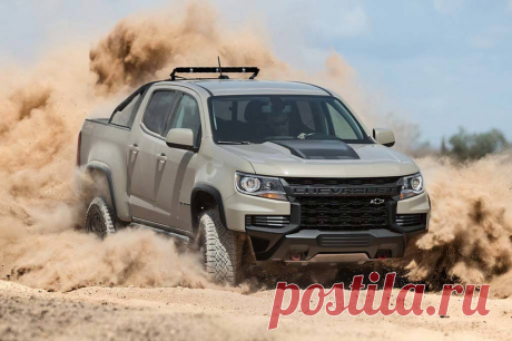 Пикап Chevrolet Colorado ZR2 стал более агрессивным - цена, фото, технические характеристики, авто новинки 2018-2019 года