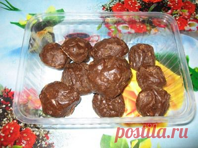 Мучные шарики - заготовка для подливов и соусов. Фоторецепт..