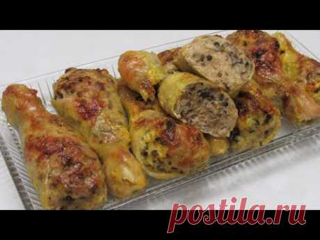 !!!!!!!!!!!!!!Куриные ножки без костей - каждый захочет рецепт такой курицы