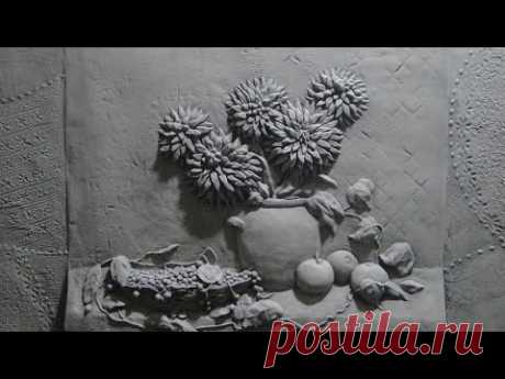 Рельефное панно за 1 час ! Идея для бизнеса.