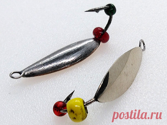 Зимняя блесна на окуня 