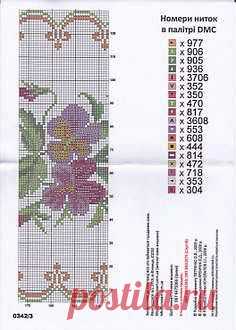 runner flowers_b | cross stitch2