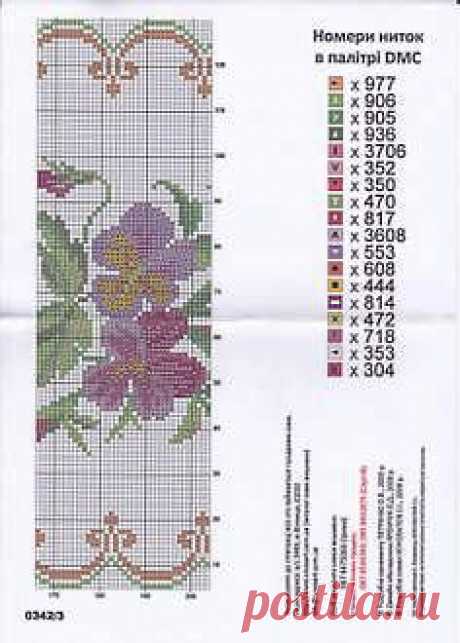 runner flowers_b | cross stitch2