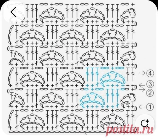 Узоры крючком в копилку | Вязание. Творчество. Кулинария | Дзен