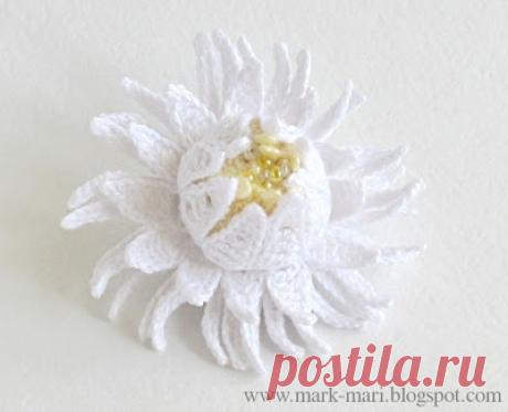Цветы крючком от "Марк и Мари": Дневник группы «ВЯЗАНЫЕ ЦВЕТЫ»: Группы - женская социальная сеть myJulia.ru