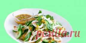 15 простых и очень вкусных салатов с кальмарами - Лайфхакер