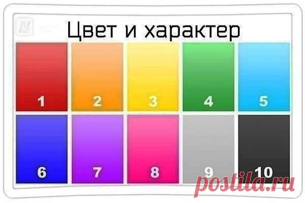 ВАШ" ЦВЕТ ОТРАЖАЕТ ХАРАКТЕР | Human psychology