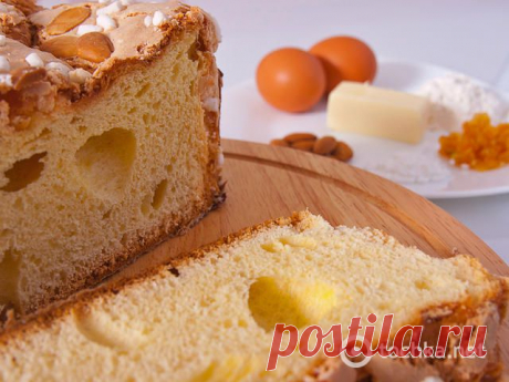 Пасха в хлебопечке: кулич с цитрусами и орехами - tochka.net