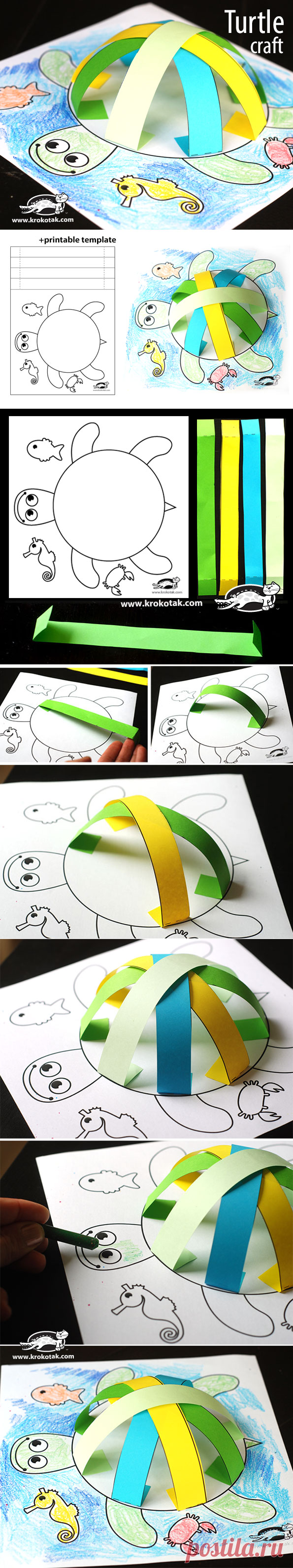 Turtle craft | krokotak