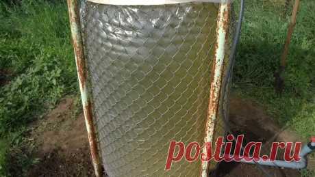 БАК ДЛЯ ПОЛИВА С КРАНОМ СВОИМИ РУКАМИ ⁄ DIY Water Tank