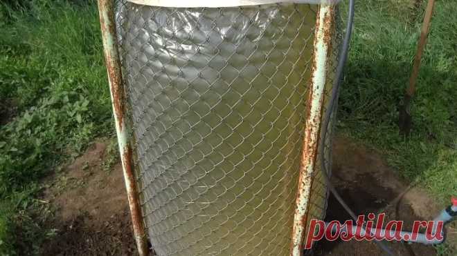 БАК ДЛЯ ПОЛИВА С КРАНОМ СВОИМИ РУКАМИ ⁄ DIY Water Tank