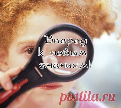 Знания, не пополняющиеся ежедневно, убывают с каждым днём!