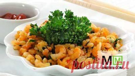 Жареные креветки - кулинарный рецепт. Миллион Меню