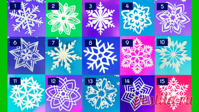 15 DIY #снежинки для вырезания / Простые снежинки из бумаги своими руками Что такое новогодние поделки? Это же красивые снежинки из бумаги! Как сделать снежинку своими...