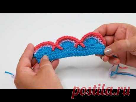 Bohemian Blooms   Fan Edging