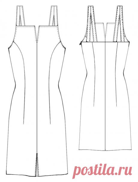 МАЛЕНЬКОЕ ЧЁРНОЕ ПЛАТЬЕ НА БРЕТЕЛЯХ