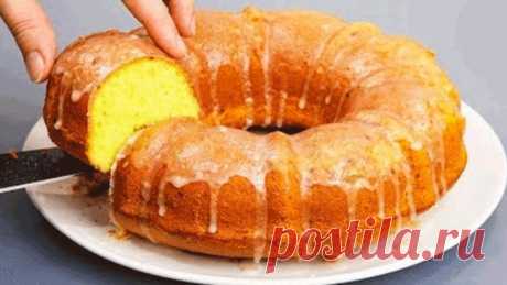 Восхищаюсь КАЖДЫЙ РАЗ! Вкуснее всех кексов - лимонный кекс РОЖДЕСТВЕНСКИЙ