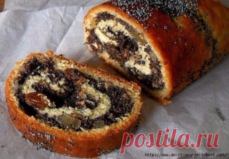 СТАРОПОЛЬСКИЙ РЕЦЕПТ САМОГО ВКУСНОГО МАКОВОГО РУЛЕТА