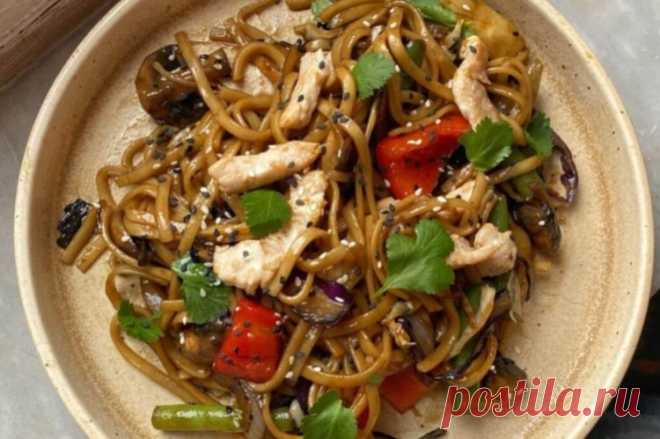 15 быстрых рецептов удона с курицей