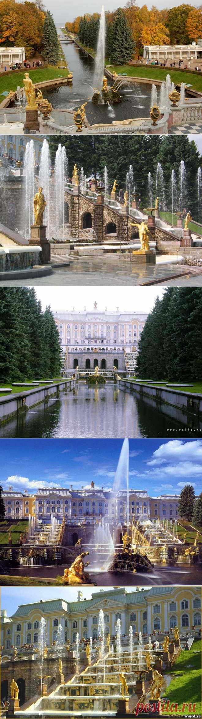Водная симфония Петергофа..