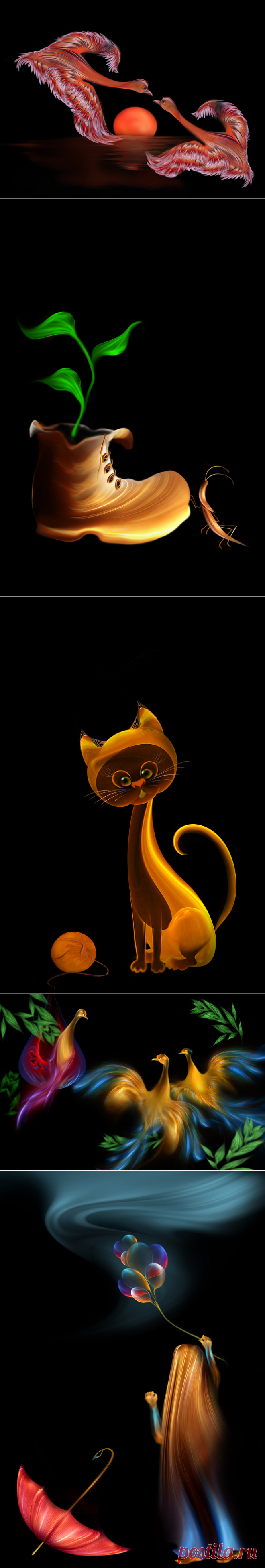 Довольно интересный стиль рисования, GeminiArt