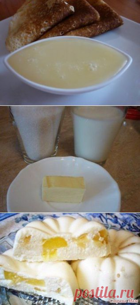бланманже творожное