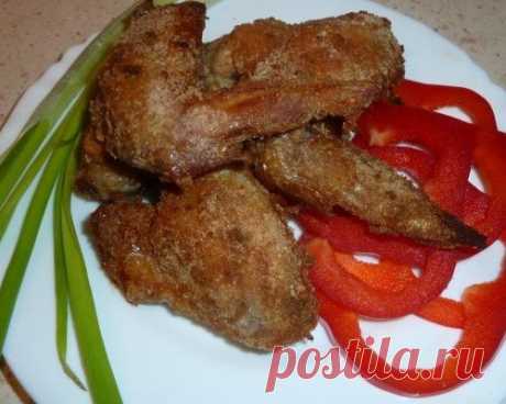 Хрустящие куриные крылышки
