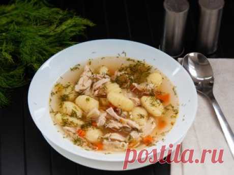 Куриный суп с ньокками - простой и вкусный рецепт с пошаговыми фото
