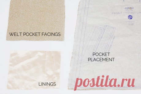 sewing 101// welt pocket tutorial - see kate sew