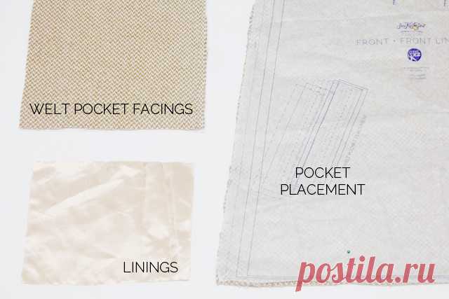 sewing 101// welt pocket tutorial - see kate sew
