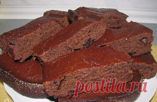 Вкусняшки: Постный шоколадный манник