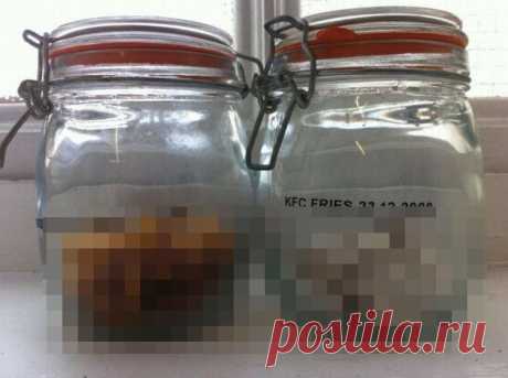 Эксперимент с картошкой фри из McDonalds и KFC (3 фото) | Страна Полезных Советов