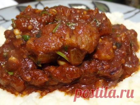 Баранина с картофелем