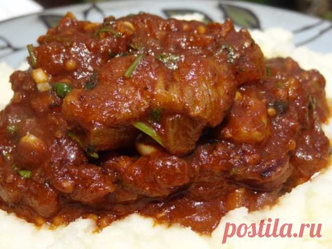 Баранина с картофелем