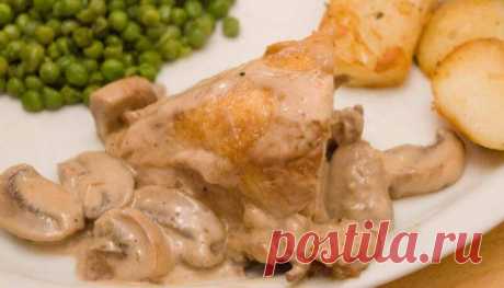 Рецепт куриного филе Poulet au Porto от Джулии Чайлд