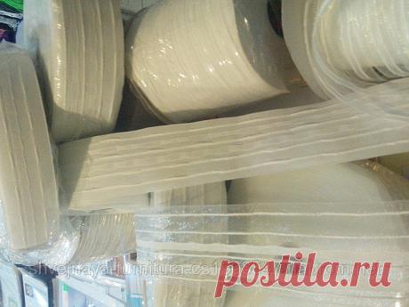 Шторная тесьма 2.5 см ХБ 100м: продажа, цена в Харькове. аксессуары для штор от "интернет-магазин «ЗАШИВАЙКА»" - 25103837