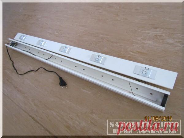 Самодельная светодиодная лампа для растений своими руками