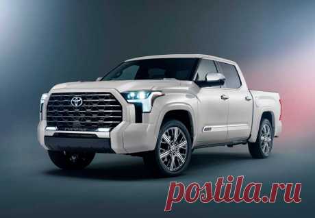 Toyota Tundra Capstone 2022: салон, экстерьер, характеристики