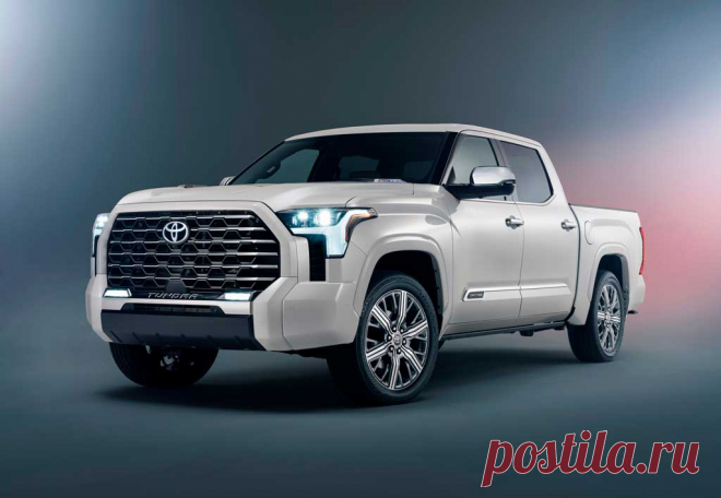 Новый пикап Toyota Tundra Capstone 2022 будет доступен исключительно в топовом исполнении CrewMax