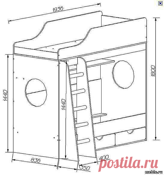 кровать детская своими руками