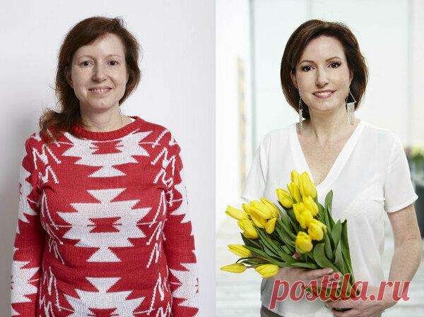 После развода с мужем 45-летняя дама захотела начать жизнь заново: как стилисты изменили прическу и гардероб женщины | LADY DRIVE 🎯 | Яндекс Дзен