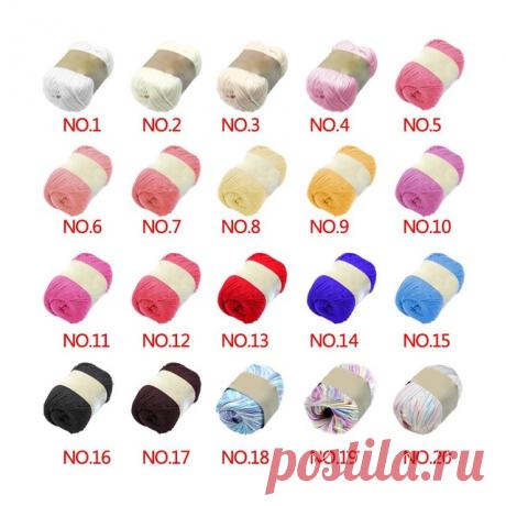 50 г/1 шт. Ребенок Кашемир Шелковый Протеин Шерсть Ручного вязания Пряжи Высококлассные купить на AliExpress